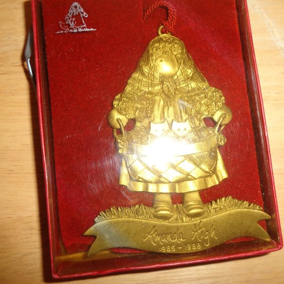 LIZZIE HIGH PEWTER ORNAMENTS ASST OF 7, RETIRED, 4 INCHES - Picture 2 of 8